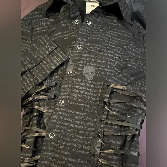 Vintage Lip Service button down blouse (never worn)